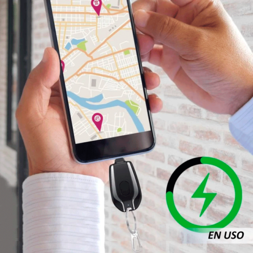 Llavero cargador de emergencia