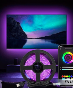 Tira de luces LED RGB para dormitorio