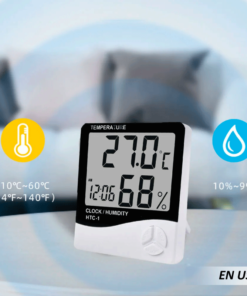 Medidor digital de temperatura y humedad