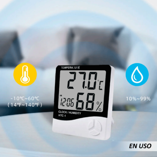 Medidor digital de temperatura y humedad