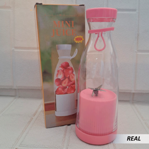 Mini licuadora recargable portátil en forma de botella - Imagen 3