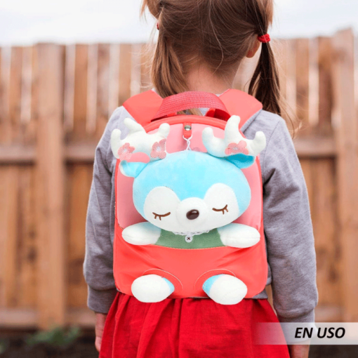  Mochila peluche para niños pequeños