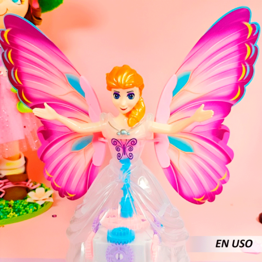 Muñeca princesa con luz y música