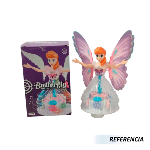 Muñeca princesa con luz y música - Imagen 5