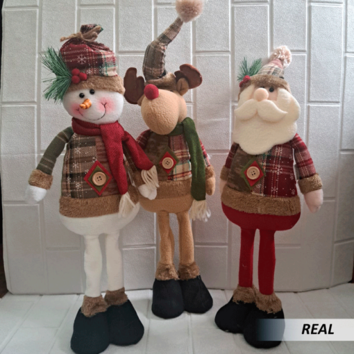 Peluche navidad alto para decoración - Imagen 3