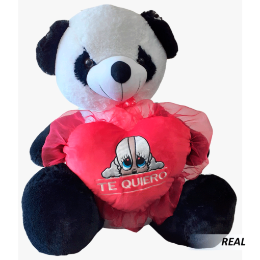 Peluche oso grande con corazón  - Imagen 3