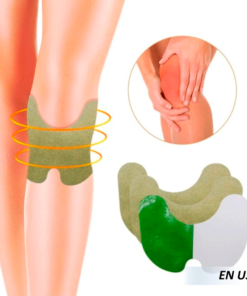 Parche para aliviar el dolor de rodilla