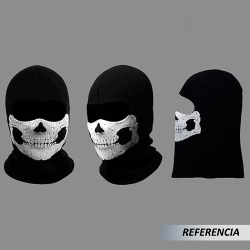 Pasamontañas con diseño de calavera - Imagen 5