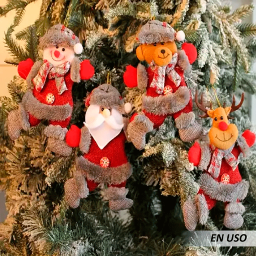 Peluche navidad alto para decoración - Imagen 2