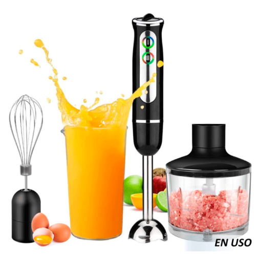 Batidora de inmersión de 500W 4 en 1