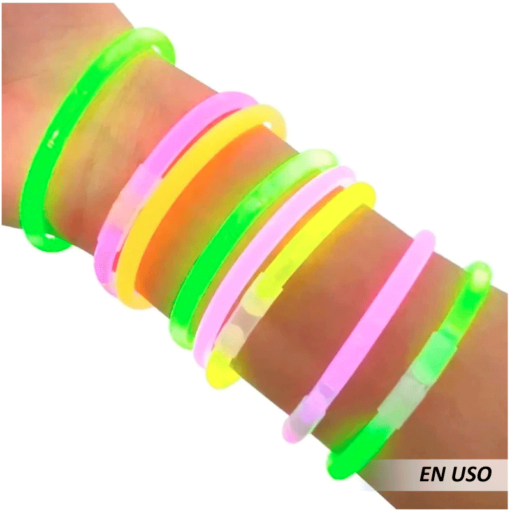 Pulseras neón