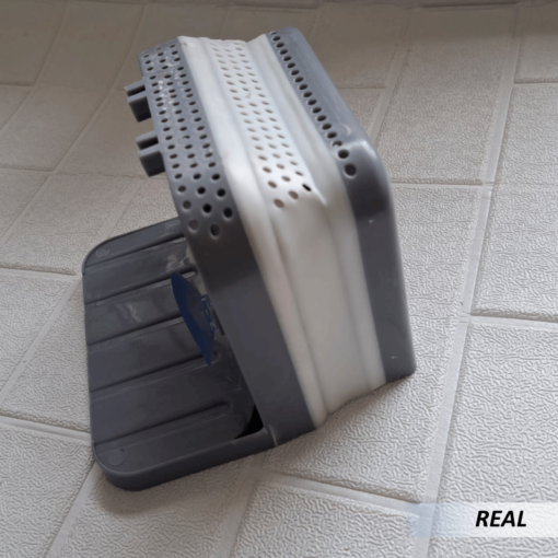 Recipiente plegable con ventosa escurridor para cocina - Imagen 4
