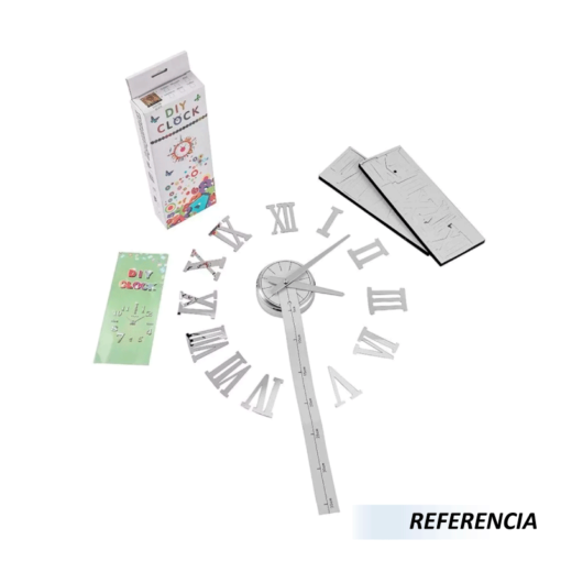 Reloj de pared autoadhesivo armable - Imagen 5