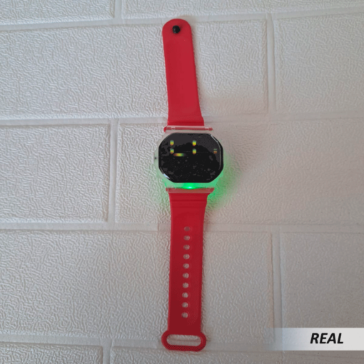 Reloj electrónico led con correa de arcoíris - Imagen 3