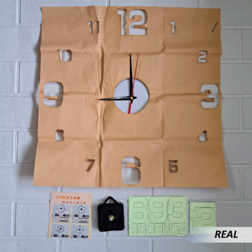 Reloj de pared luminoso autoadhesivo - Imagen 4