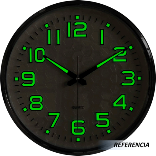 Reloj de pared luminoso autoadhesivo - Imagen 5