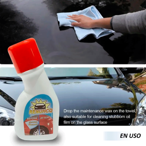 Cera para reparación de arañazos de coche