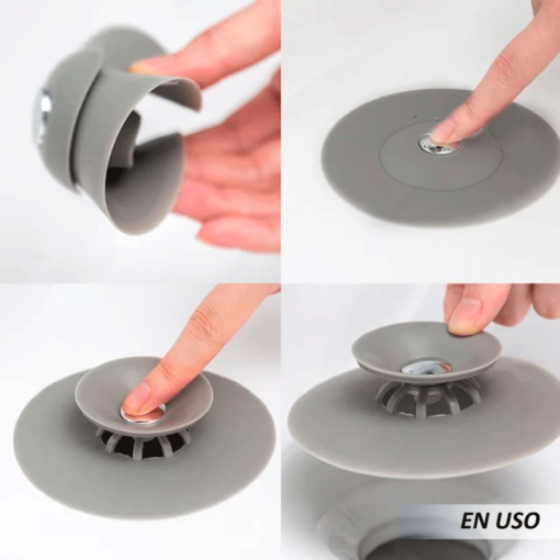Tapón de silicona x3 para tina 2 en 1