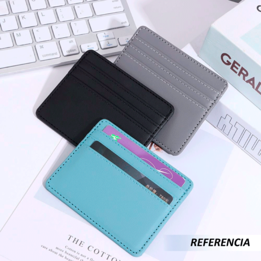 Tarjetero delgado con múltiples ranuras para hombre y mujer - Imagen 5
