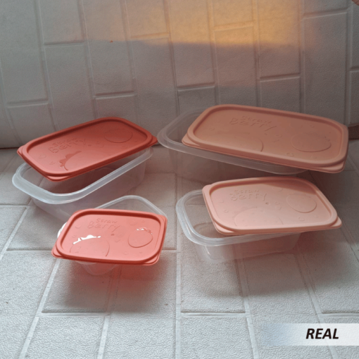 Recipientes de almacenamiento de alimentos con tapas - Imagen 4