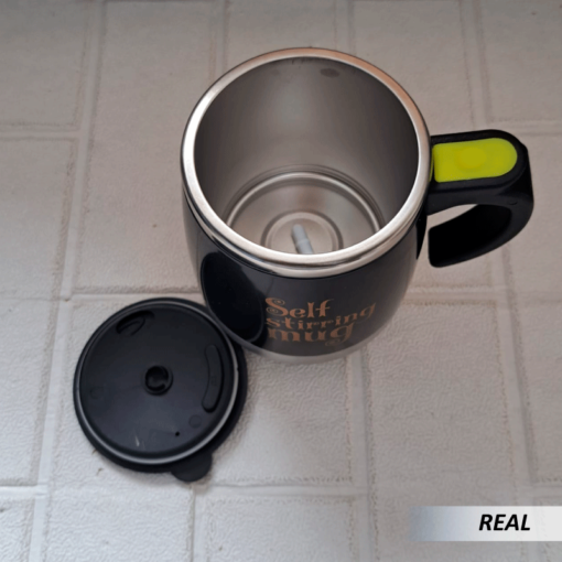 Taza magnética para café con agitador eléctrico - Imagen 4