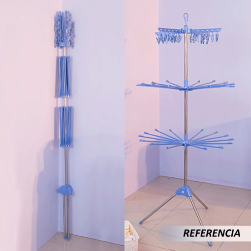 Estante de secado plegable de 3 niveles - Imagen 5
