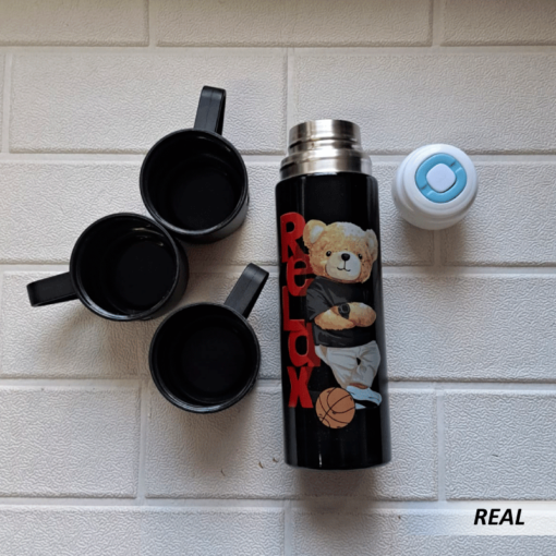 Juego de termo con tazas con diseño - Imagen 3