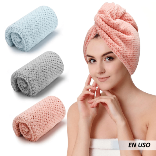 Toallas de Microfibra para Cabello - Imagen 2