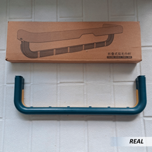 Toallero adhesivo baño colgador toalla - Imagen 4