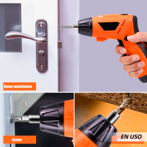 Mini taladro eléctrico recargable - Imagen 2