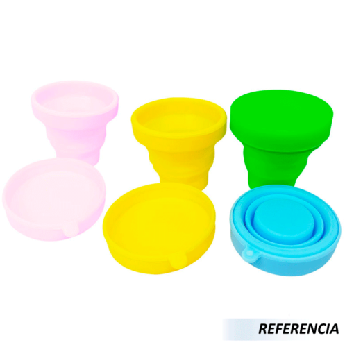 Vaso de silicona flexible con tapa - Imagen 5
