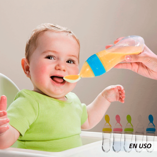 Cuchara biberón para bebés