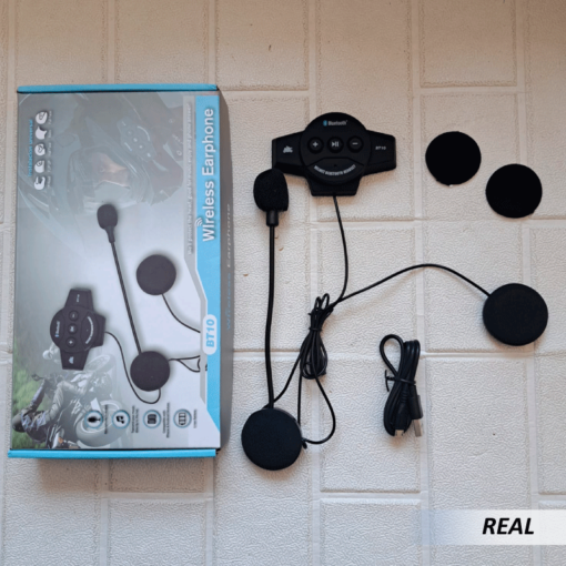 Audífonos bluetooth manos libres para casco de moto BT10 - Imagen 4
