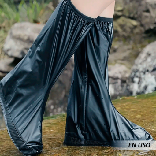 Cubiertas de zapatos de lluvia de tubo alto