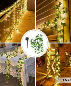 Guirnalda LED con lámpara de arco para bodas