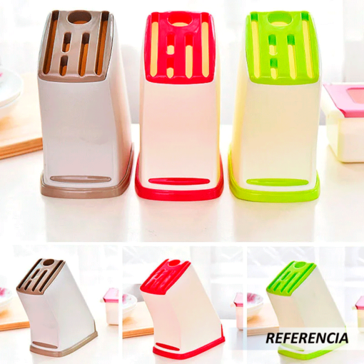 Soporte de plástico para cuchillos de cocina - Imagen 5