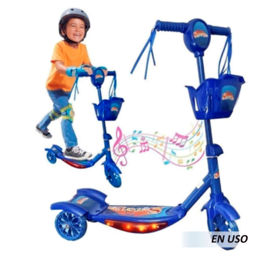 Scooter diseño con Canasta