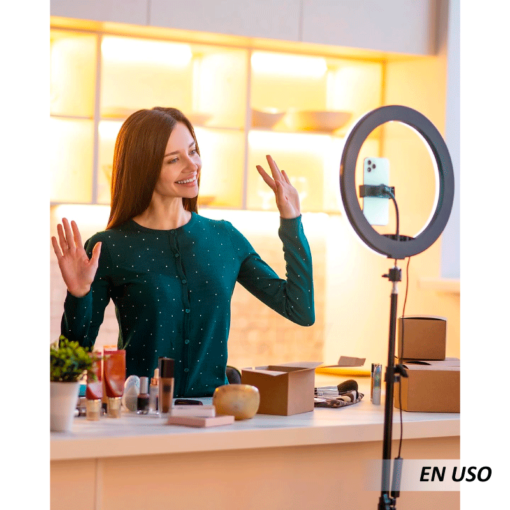 Aro de luz led 10p con Trípode