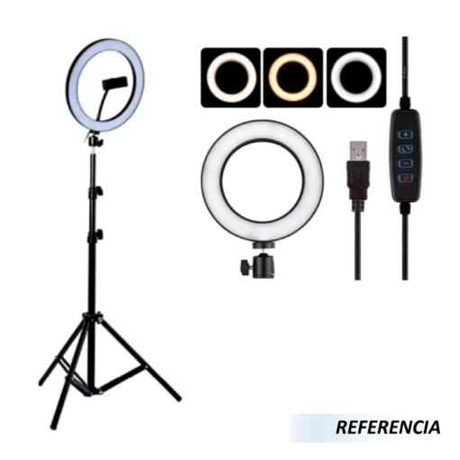 Aro de luz led 10p con Trípode - Imagen 5