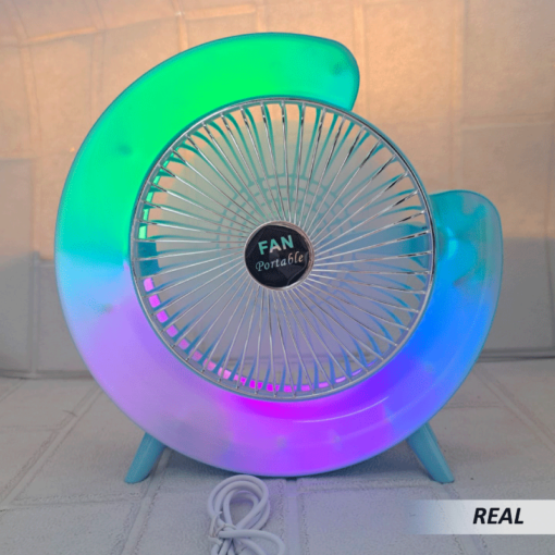 Ventilador led media luna - Imagen 4